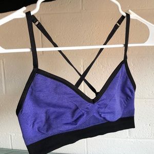 Lululemon purple/blue sports bra